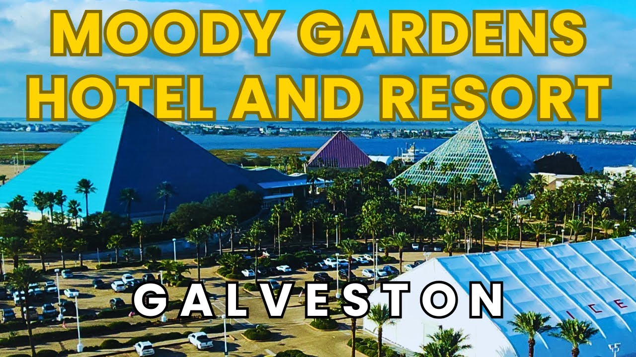 Moody Gardens Hotel and Resort Galveston Texas Full Tour