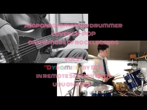 "Dynamite" by BTS: Kpop drum cover vol.27