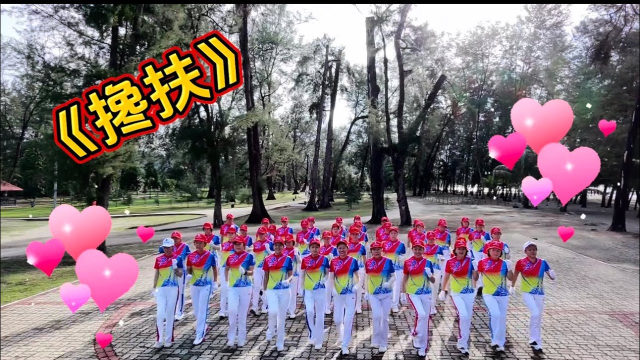 《搀扶》32步行进式广场舞*动起来*