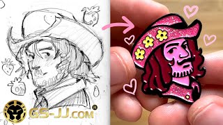 how to make an enamel pin ✿ step by step guide with GS-JJ how to make an enamel pin ✿ step by step guide with GS-JJ