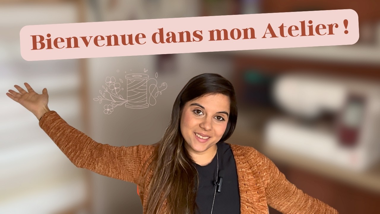 Je réaménage mon atelier couture et je te montre le résultat ! ✨