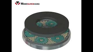 Economic and High Precision Double Disc Fine Grinding Machine with excellent grinding wheels!!