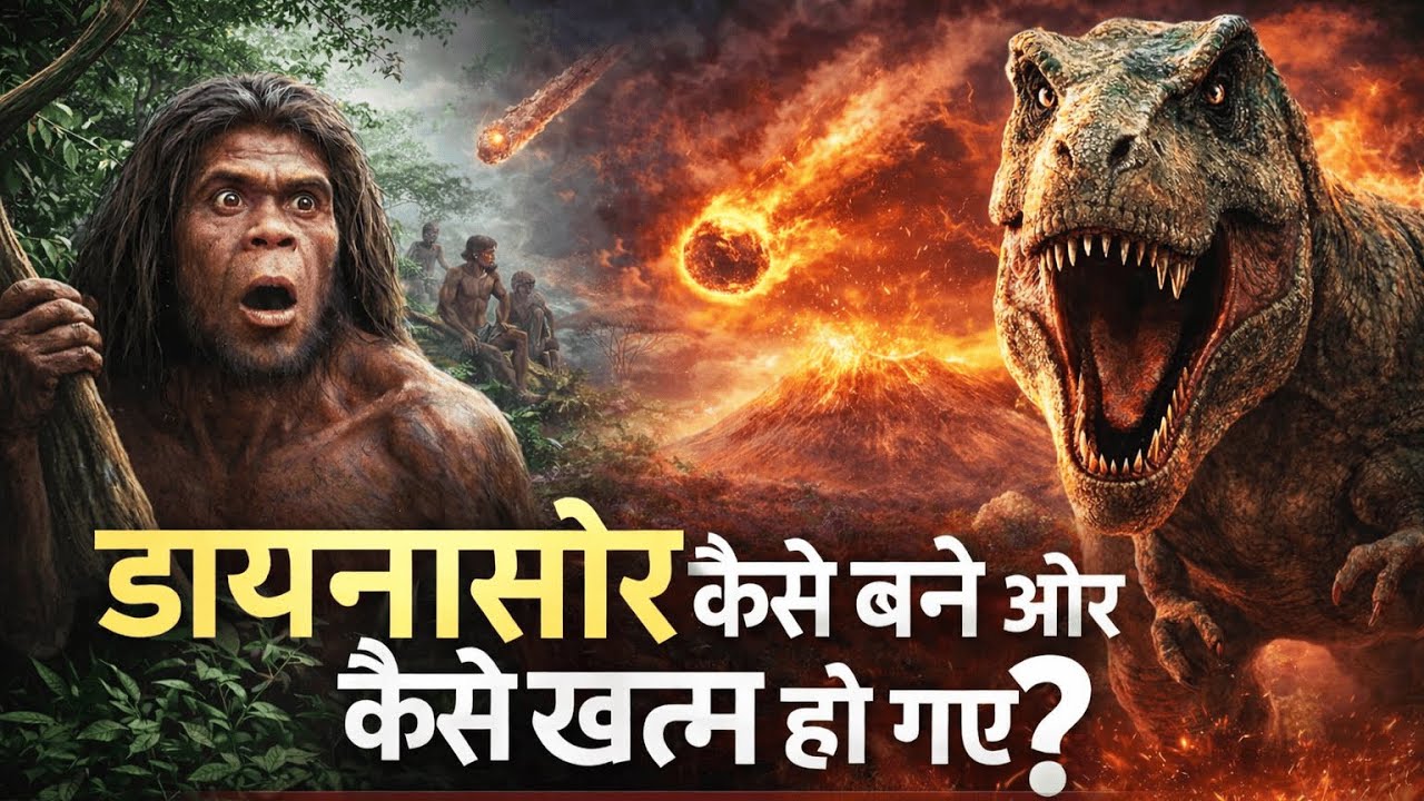 डायनासोर कैसे बने और कैसे खत्म हो गए? | Dinosaurs Mystery Hindi Documentary