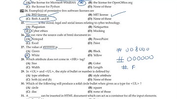 Computer Application Oswaal  PAPER  Class 10 mcqs question term 1 #class10