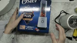 Oster personal blender demo and review using something that's hard to grind up!