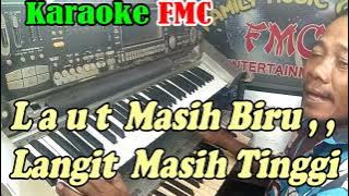 Langit Masih Biru - Jhon Seme || Remik NADA PRIA || KARAOKE KN7000 FMC