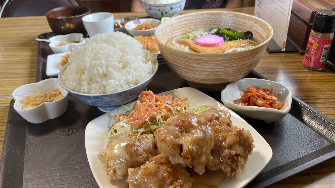 マンガのような大盛りご飯に、メシ泥棒な味付けのチキン南蛮の有名なお店に行ってきた！【沖縄観光/金武町】