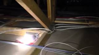 Insulation Fail - Attic With No Insulation - Home Inspection