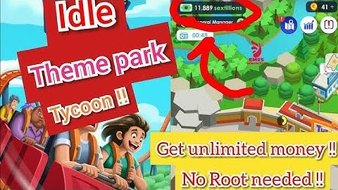How To Hack Idle Theme Park Tycoon (Mod Apk)