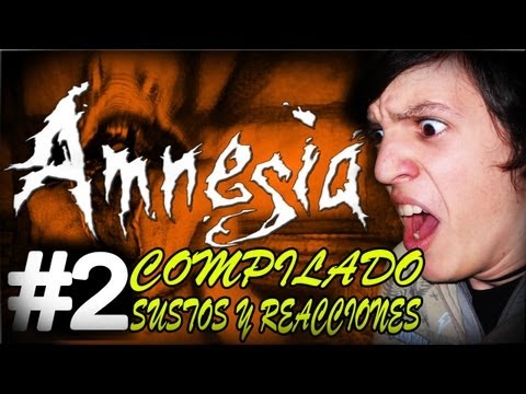 AMNESIA - COMPILADO DE SUSTOS Y REACCIONES #2 (Y MOMENTOS GRACIOSOS) - CON ALFREDITO