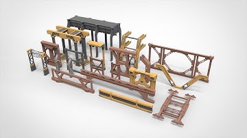 sci fi Architecture kitbash 36