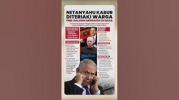 Netanyahu Kabur Diteriaki Warga, PBB: Dalang Genosida di Gaza