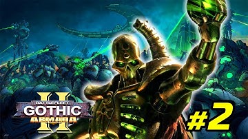 The UNDYING Fleet Awakens | Necron Dynasty Campaign | Battle Fleet Gothic Armada 2