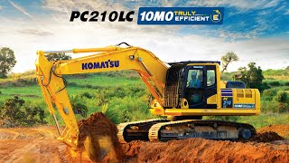 What makes your favorite Excavator, Komatsu PC210-10M0 - Truly Efficient | INDIA |