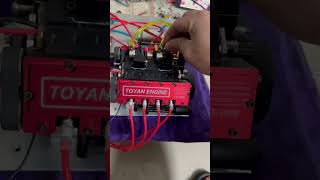Toyan V8 Nitro Engine Ignition Test | Stirlingkit