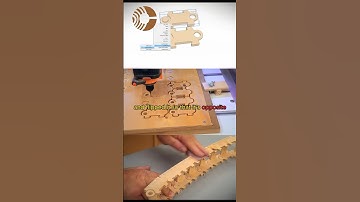 DIY Plywood drag chain for CNC machine #tutorial #guide