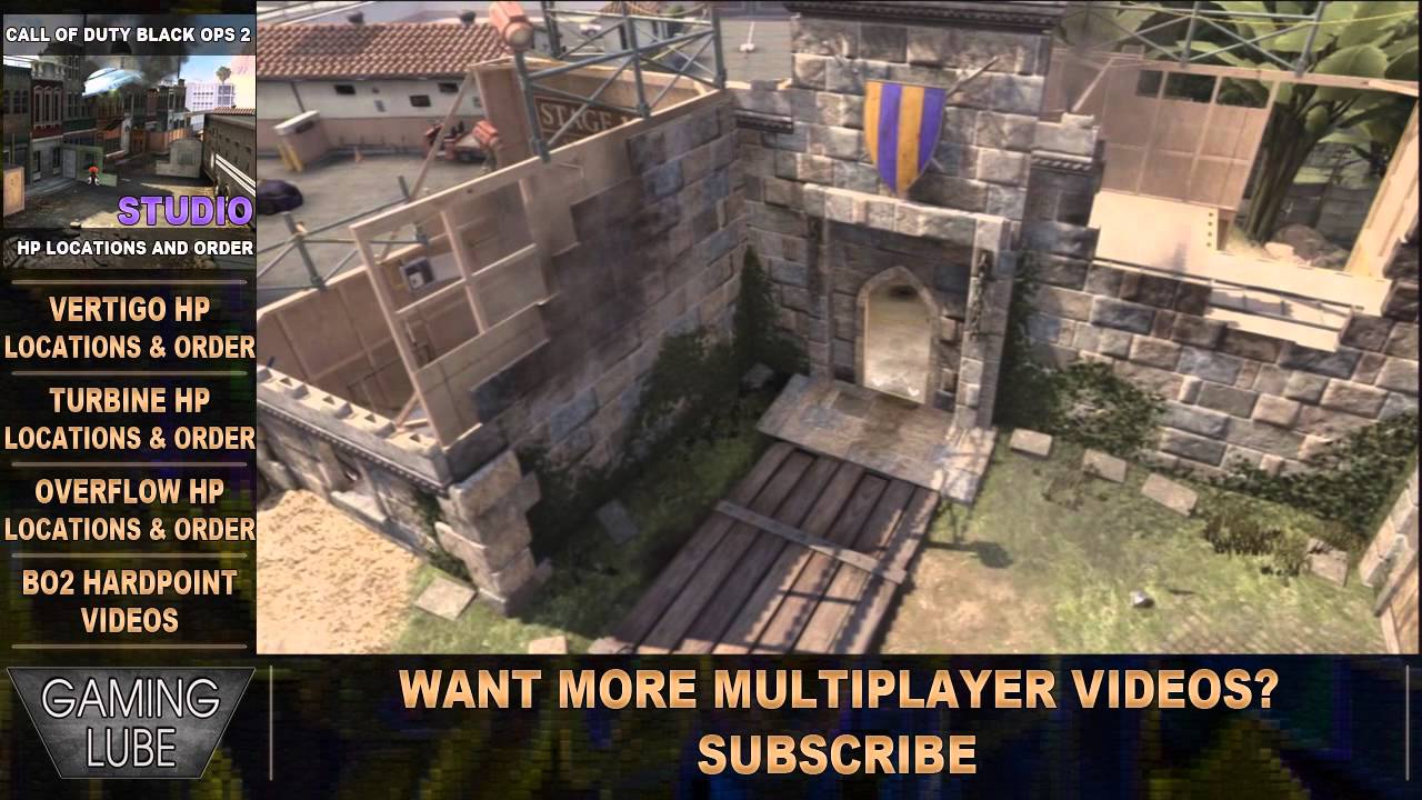 Studio Hardpoint Locations & Order | "Black Ops 2 Multiplayer Tips and Tricks"