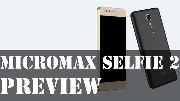 Micromax Selfie 2 Review of the Specs, features, camera, battery & price in India (not a Hands on)