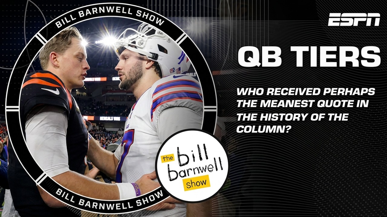 NFL QB Tiers (Lamar falls to Tier 2 + Some harsh truth for Herbert) | The Bill Barnwell Show