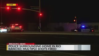 Part NM 528 in Rio Rancho closed due to active SWAT scene