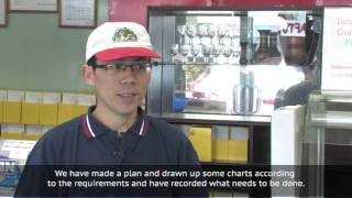 My experience of using a food control plan (Cantonese)