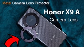 Honor X9 A Camera Lens Protector Tempered Glass How To Install
