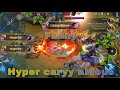 Fanny vs Hyper caryy aldous|| Plus dua counter Fanny#WX gameplay montage.