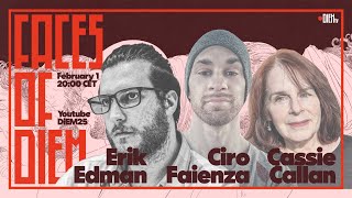 Thumbnail for Faces of DiEM with Erik Edman with Cassie Callan and Ciro Faienza | DiEM25