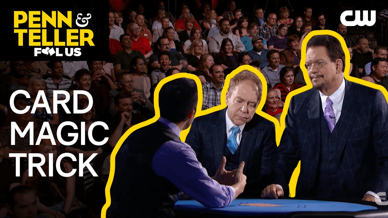 Magician Jimmy Ichihana Performs Card Magic Trick | Penn & Teller: Fool Us | The CW