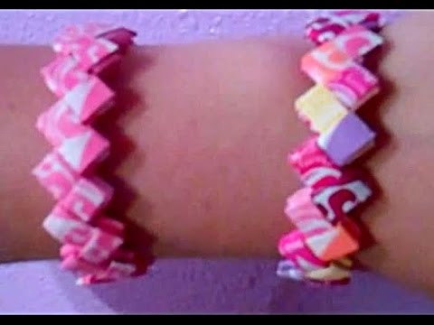 Howto make a Starburst Wrapper Bracelet - YouTube