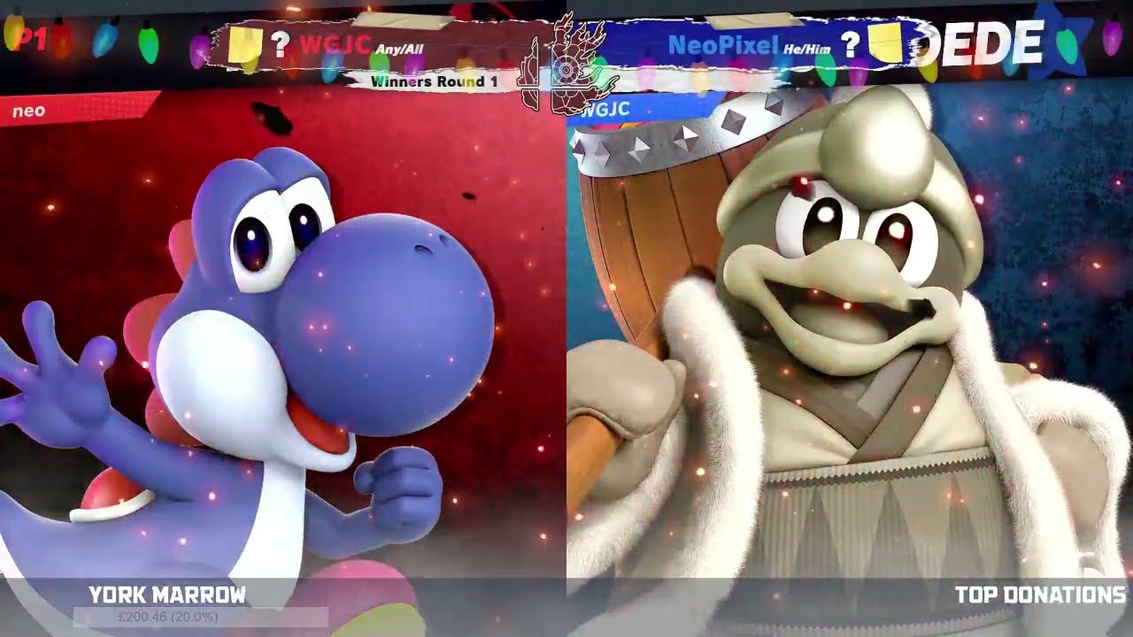 FragSmash Weekly 149 | NeoPixel (Yoshi) vs WGJC (King Dedede) | Winner's Round 1