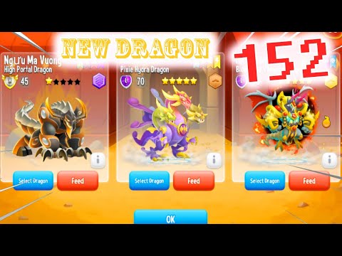 Rồng 3 Đầu Mythicall Pixie Hydra Dragon Dragon City Fan HNT Channel P152