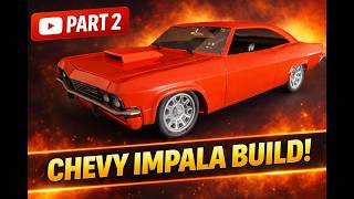 Chevy Impala build part 2 paint clear polish and final assembly