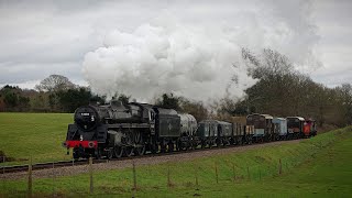 'Camelot' BR Standard Class 5 No. 73082 pulls New Years Day Goods (2026) | Bluebell Railway