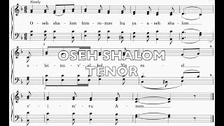 Oseh Shalom | Tenor practice track