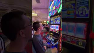 Me playing Wheel of Fortune slot machine
