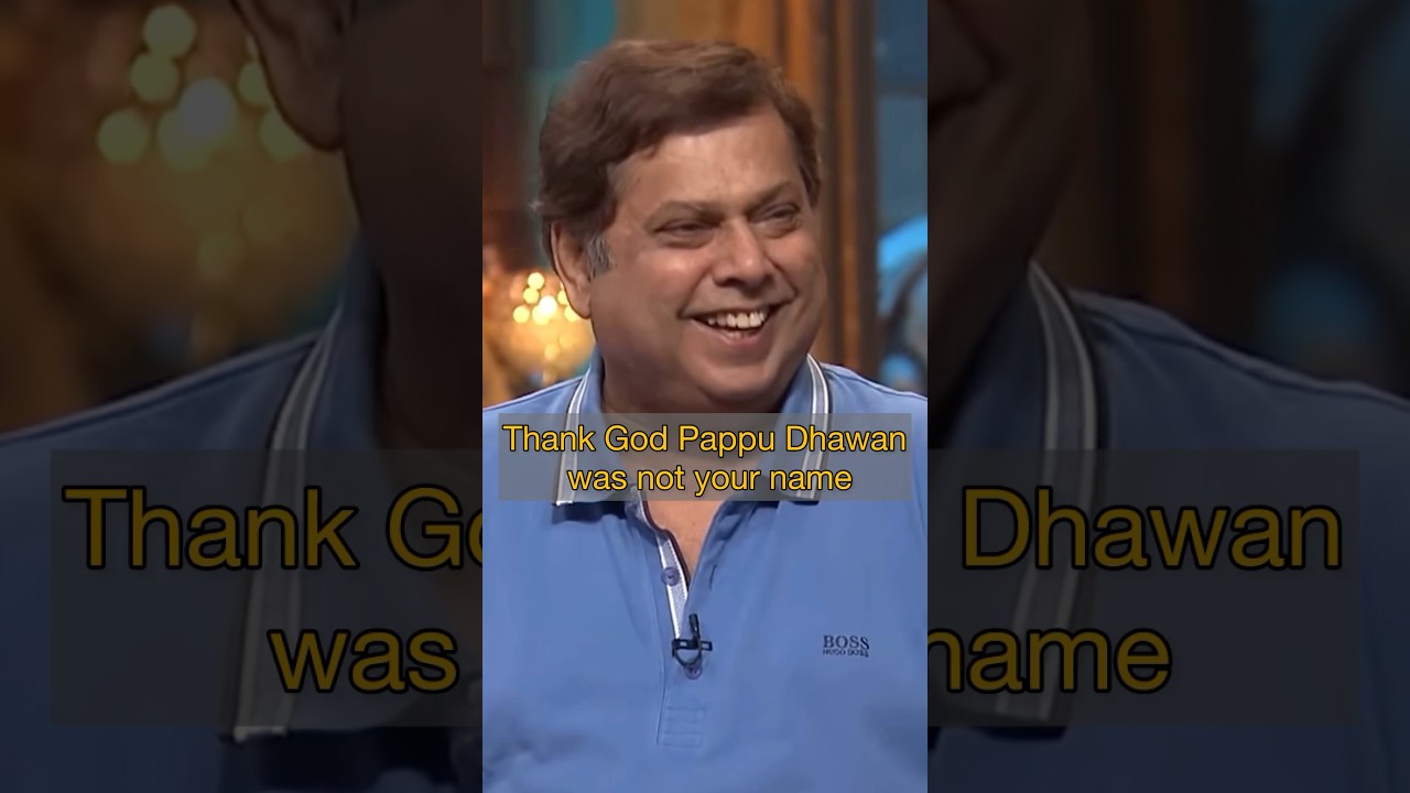 Real name of David Dhawan on 