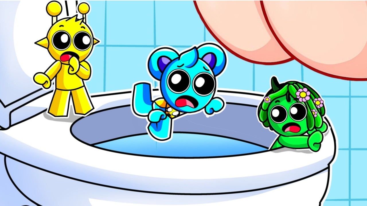 Nos Caemos en un Inodoro Gigante en Roblox! (sprunki)