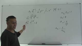 פתרון בגרות 581 קיץ 2019 מועד א שאלה 2 -סדרה הנדסית.