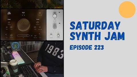 Saturday Synth Jam // Episode 223 (Roland SH-4D & Ujam UFX Lofi jam)