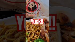 Nasty Panda Express Food!! 🤢😨😨