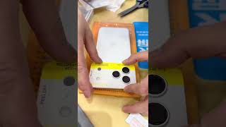 iPhone 17 Pro Max Camera Lens Protector Installation 🔥 Perfect Bubble-Free Setup