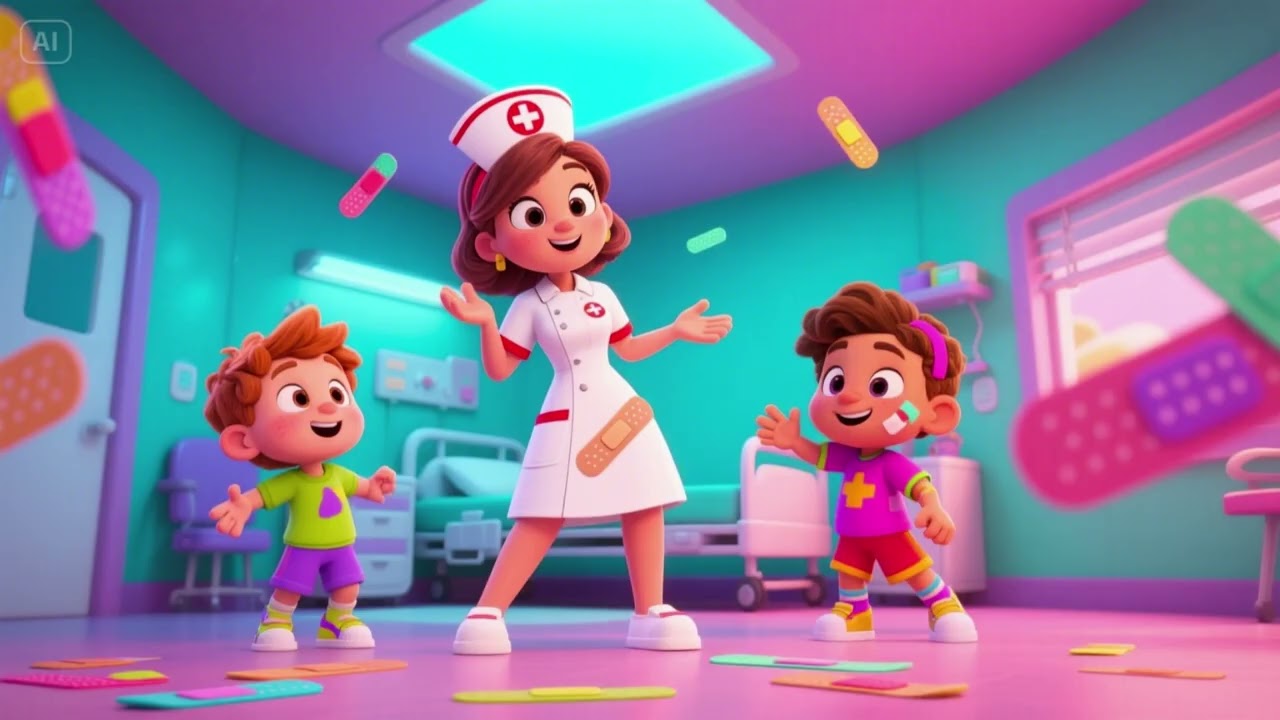 Nurse Nancy’s Band-Aid Rap | First Aid Fun Song for Kids