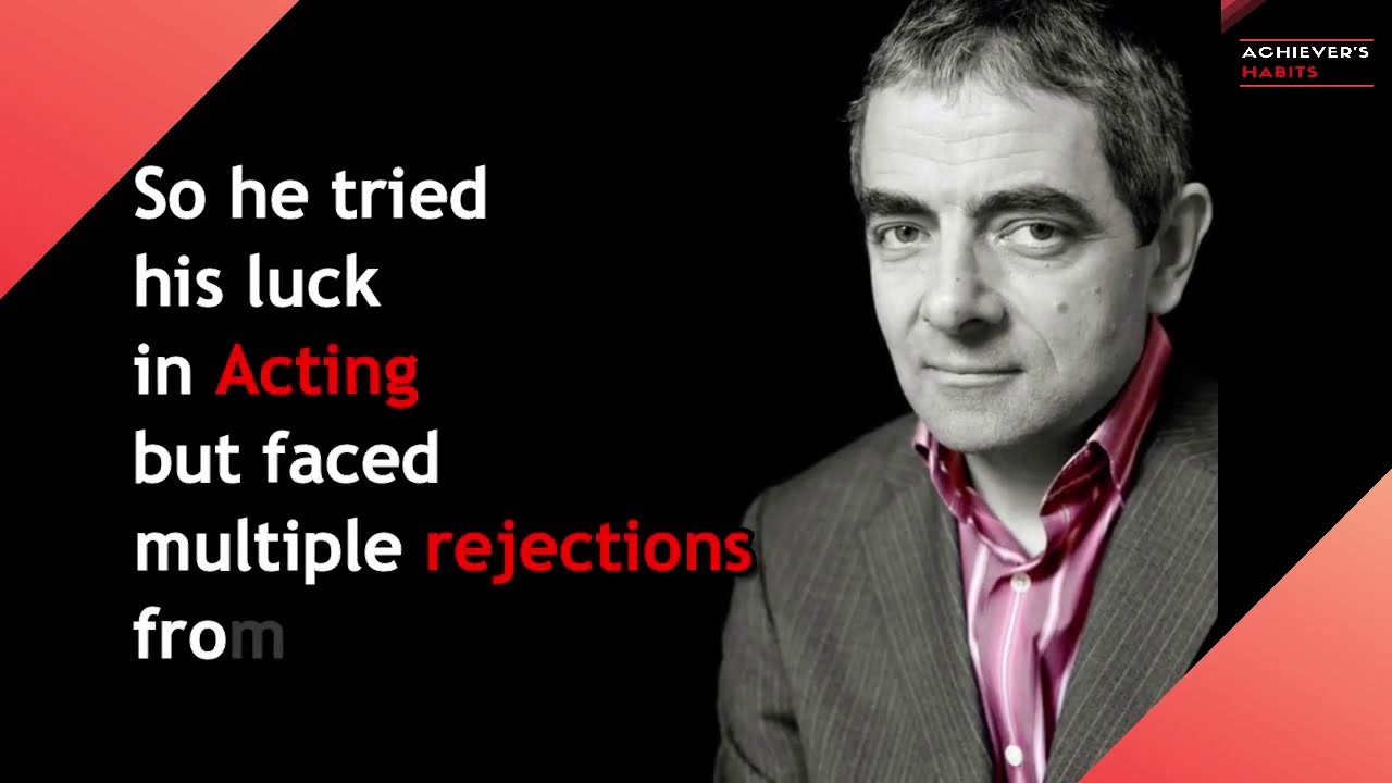Inspirational Story of Rowan Atkinson | Mr Bean | Motivational Story | Success Story
