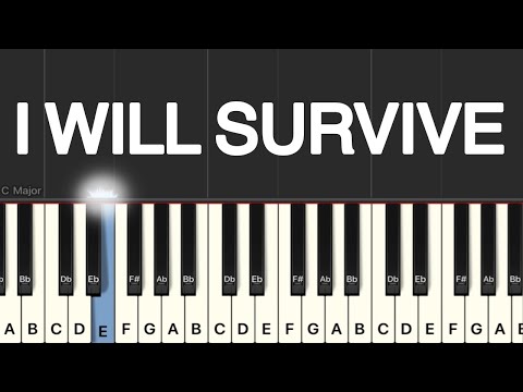 Gloria Gaynor - I Will Survive Piano Tutorial | Medium 