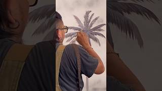 Cara Melukis Pohon Kelapa #muralsyndicate #mural #painting #acrylicpainting #easypainting #art