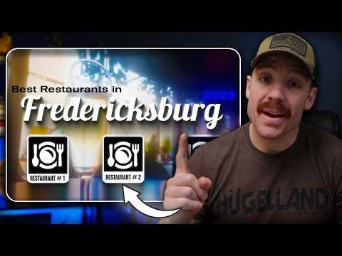 Fredericksburg’s Food Scene in 2025 Is Absolutely Out of Control (In a Good Way)