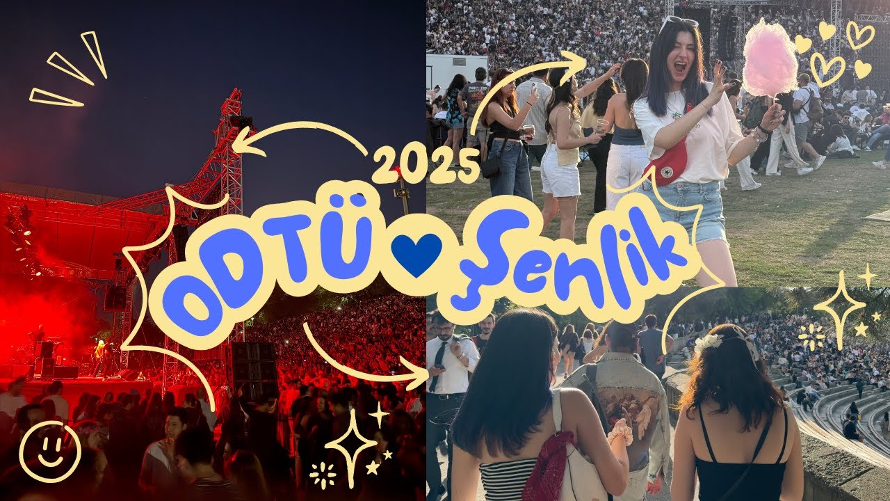 ODTÜ Bahar Şenliği 2025 / odtü vlog 8