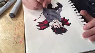 DEMON BOY SPEEDPAINT ((new oc))