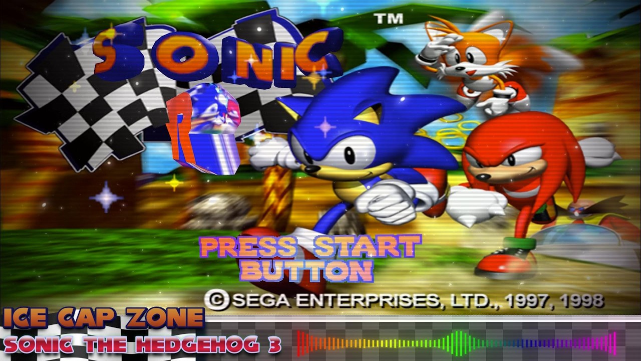 Sonic The Hedgehog 3 - Ice Cap Zone (1997 Sonic R Vibe | AI Remix)